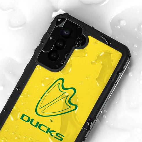 University of Oregon Ducks Logo Galaxy S24 Plus Waterproof Case